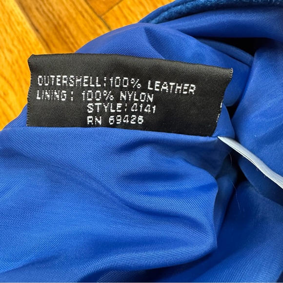 Vintage Wilson’s Leather Royal Blue Suede Mini Skirt 80’s - Picture 7 of 11